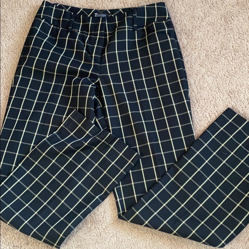 Striped dress pants